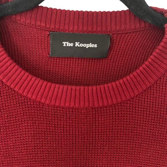The Kooples Red Sweater Size L - Picture 5 of 8